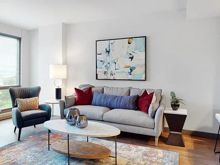 Light-filled living areas create a bright and welcoming atmosphere.