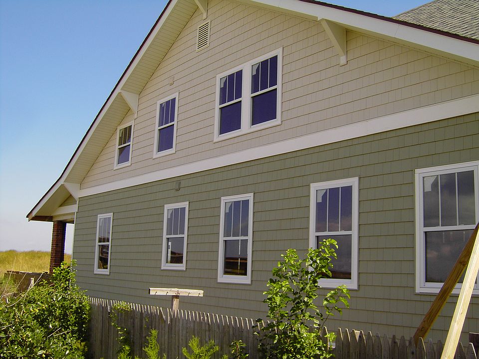 Side view of house