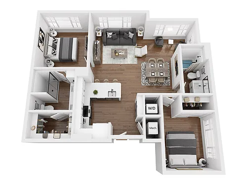 Floor plan Podium - C2