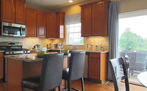View from Family Room to Kitchen