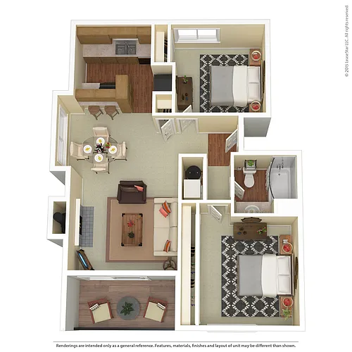 Floor plan Plan B