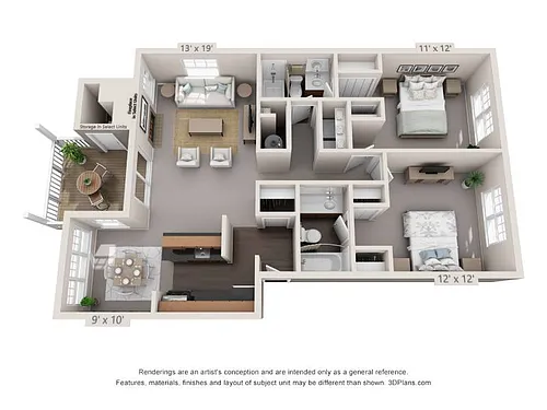 Floor plan Oak