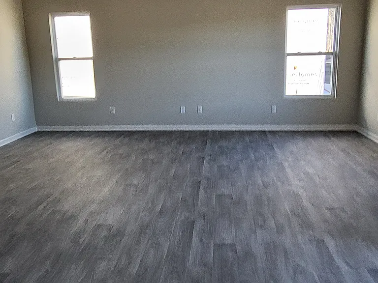 View of living room from kitchen