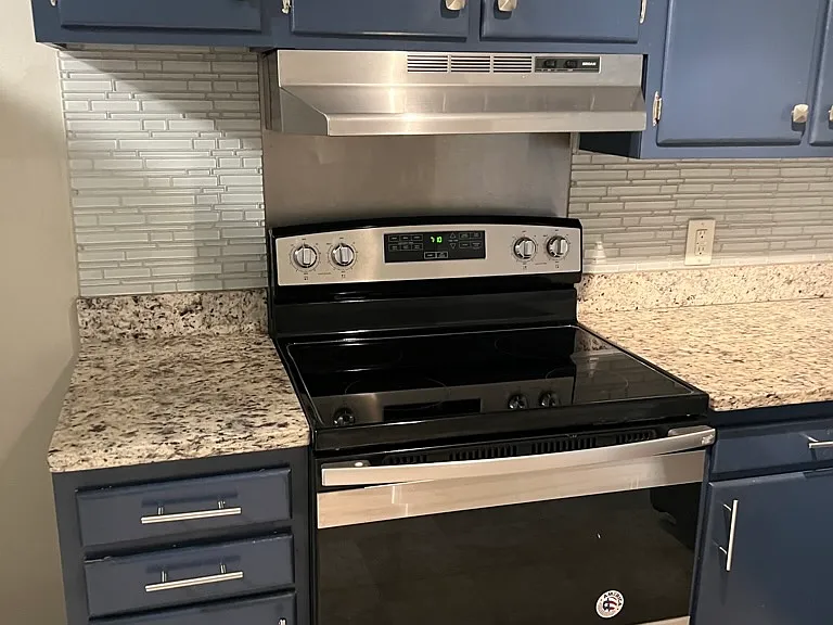 real custom wood cabinets - stainless kitchen appliances
