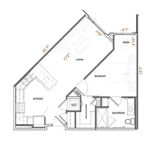 Floor plan A6