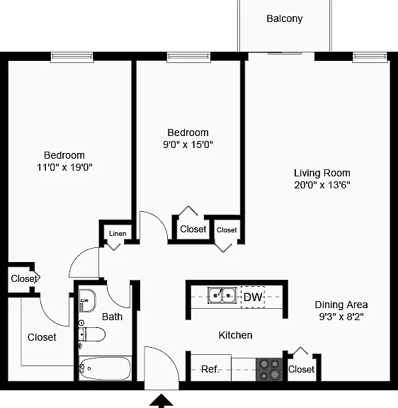 Two Bedroom Two Bedroom