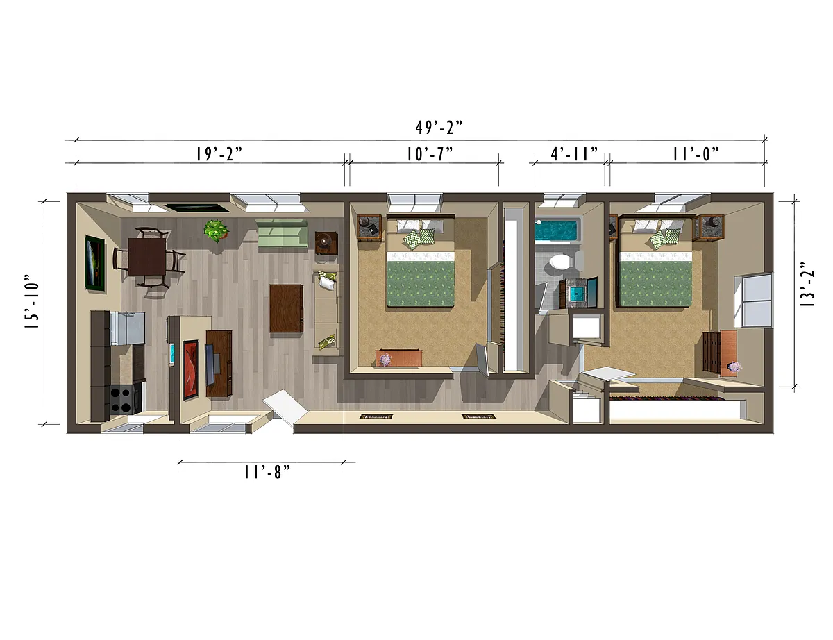 Floor plan Floor Plan B1