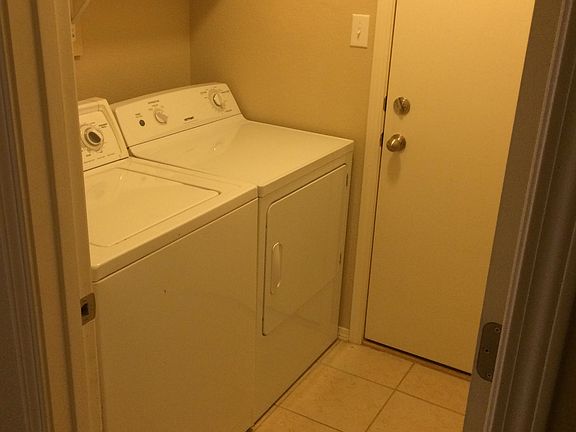 Laundry Room connects in Garage