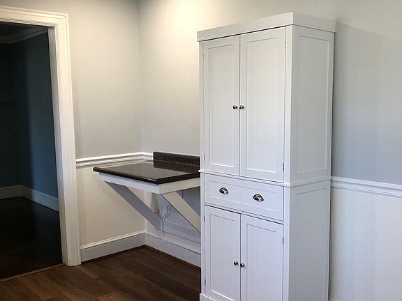 Kitchen pantry and extra counter space for coffee maker/microwave
