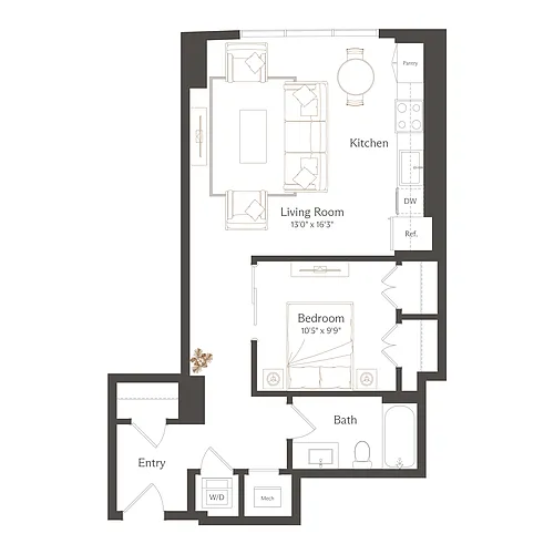 Floor plan AU2