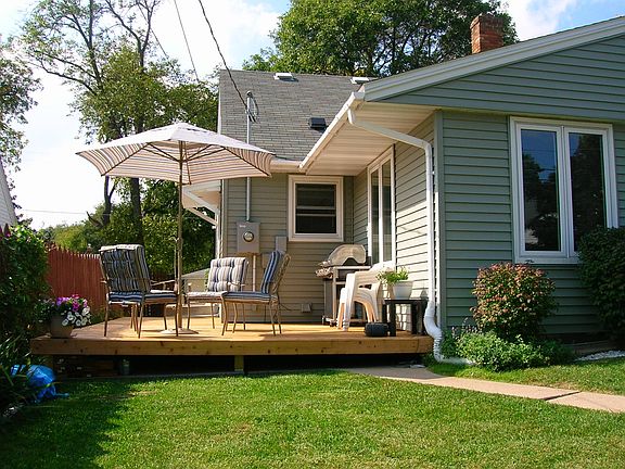 Back of house.
