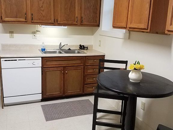 Eat in Kitchen with plenty of cabinet space.