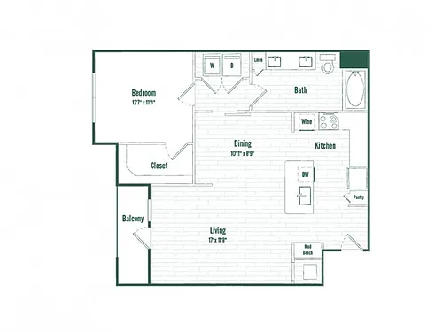Floor plan A6a