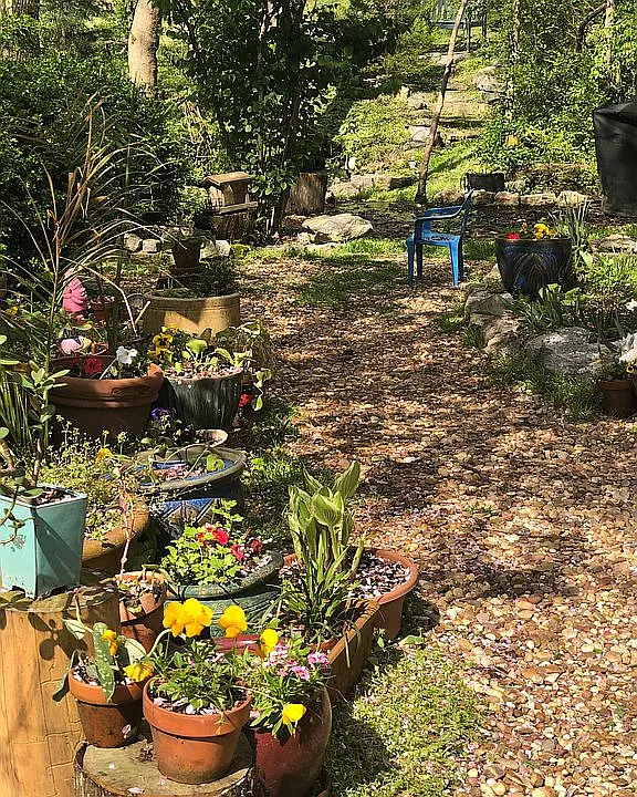 Front walk