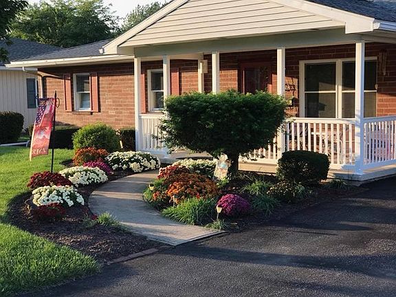 Walkway to front porch