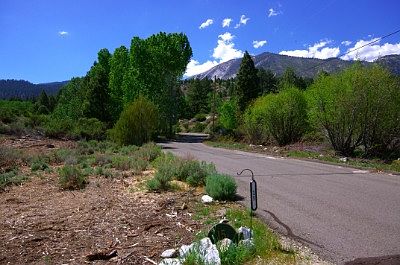 Driveway entrance with VIEWS!