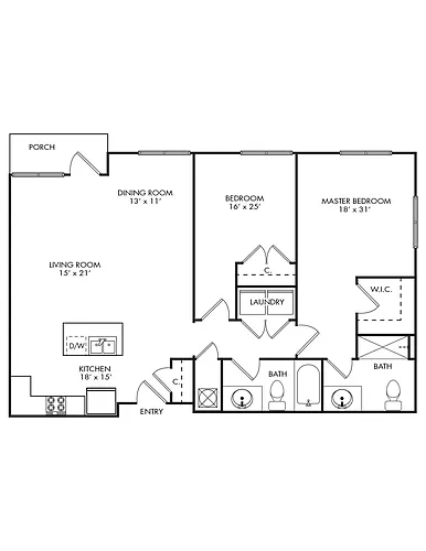 Floor plan B4R