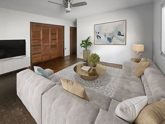Virtual Staging of Living Room