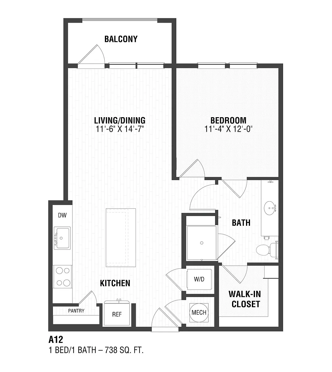 Floor plan A12