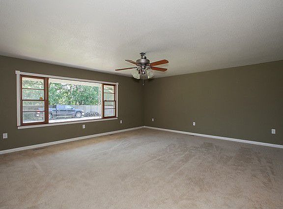 Living room with large picture window