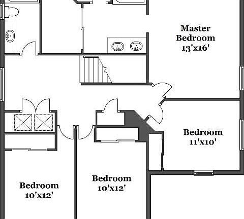 2nd level floor plan