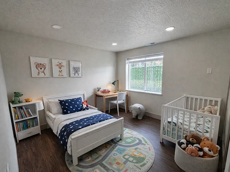 Bedroom with abundant natural light