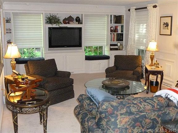 Living room offers built-in...