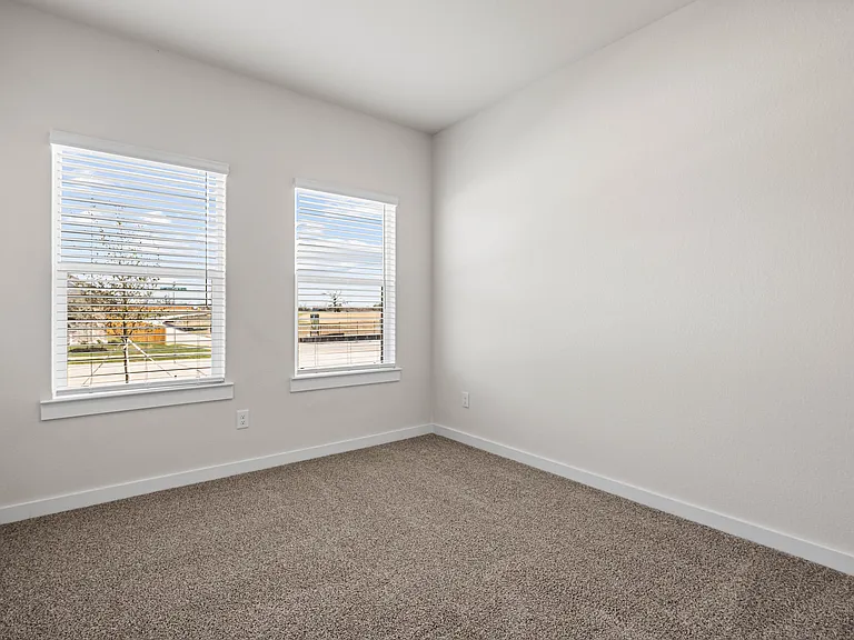 The secondary bedrooms are the perfect space for children's bedrooms and guest rooms.