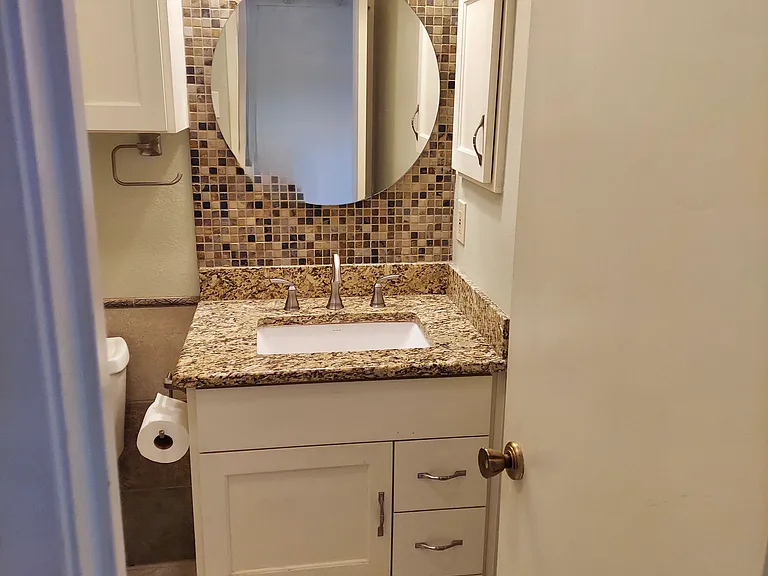 Powder bathroom