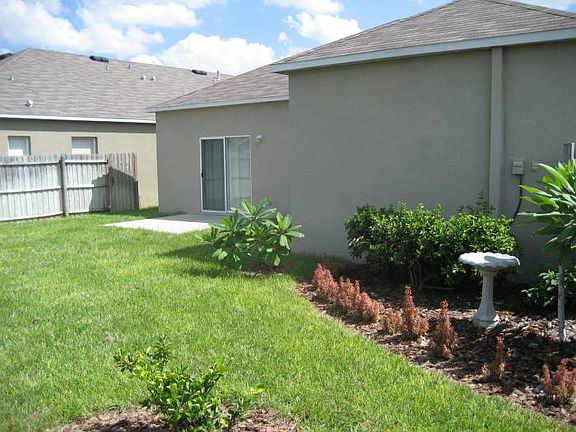large backyard