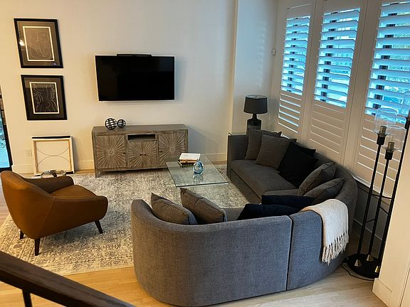 living area of main floor