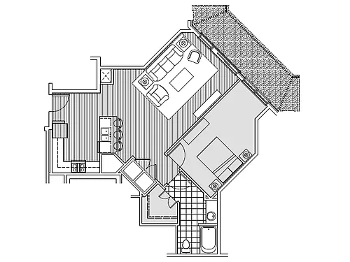 Floor plan The Jefferson