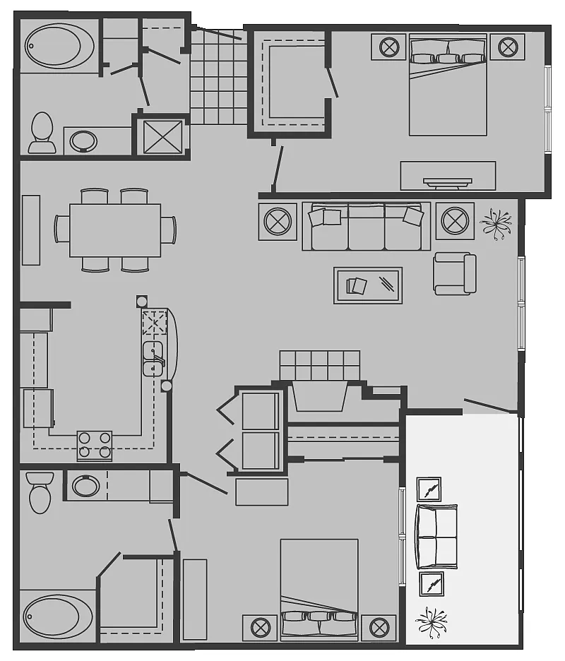 Floor plan H