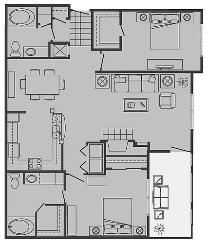 Floor plan H