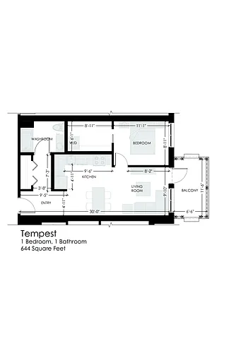 Floor plan 516