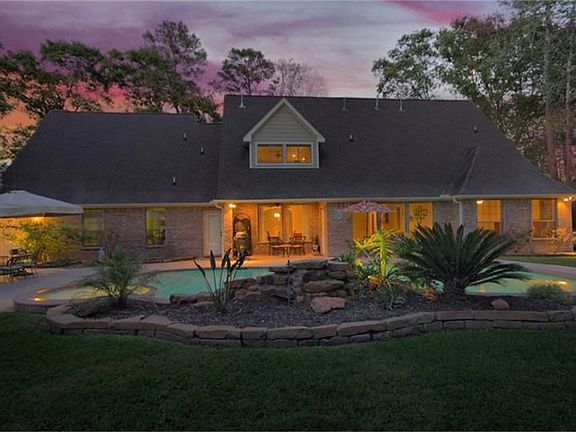 TWILIGHT VIEW OF POOL