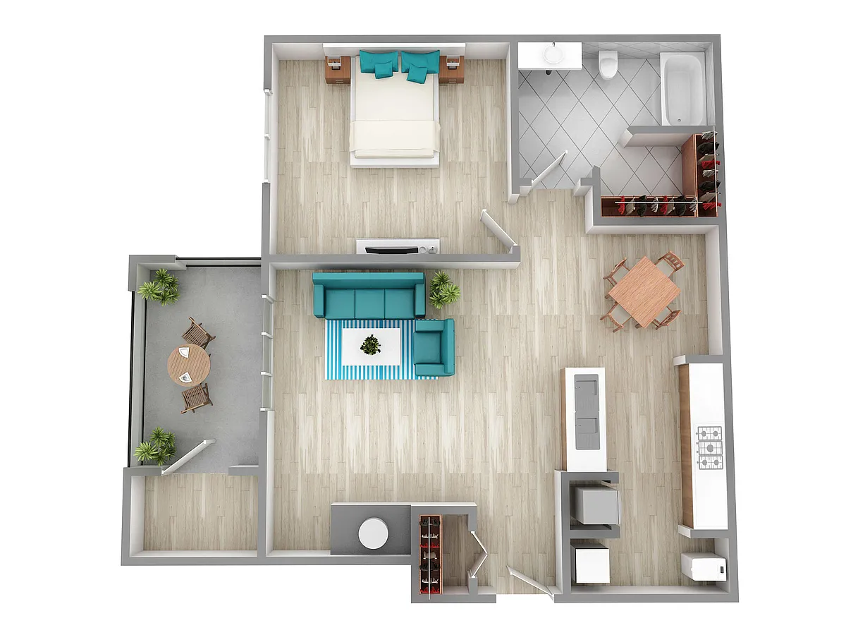 Floor plan A1A