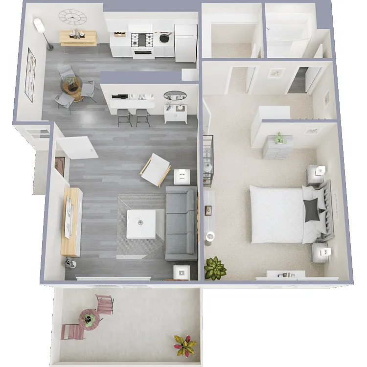 Floor plan Plan B