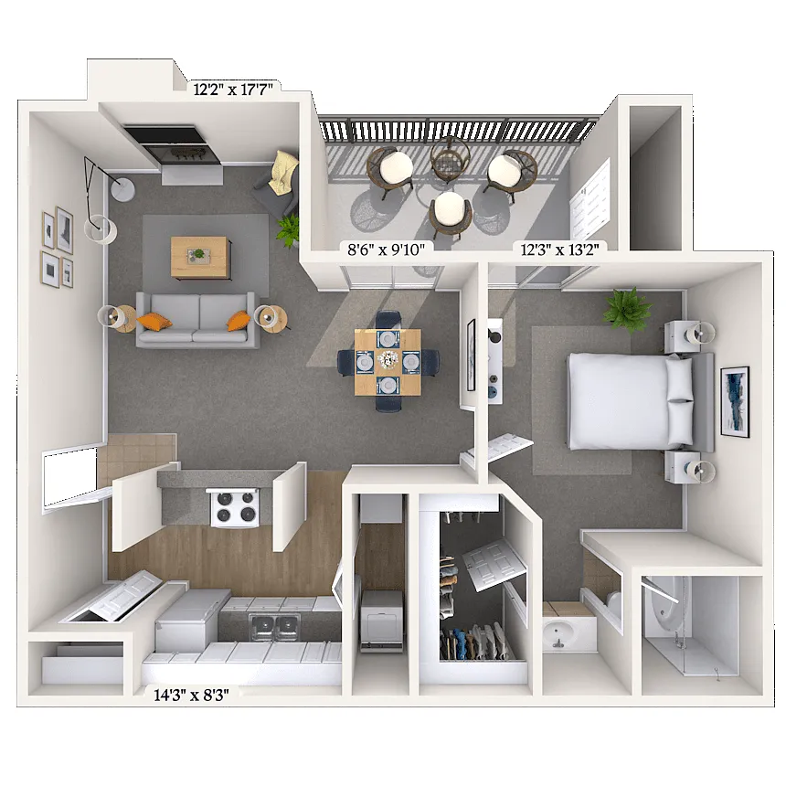 Floor plan 11C Floor Plan
