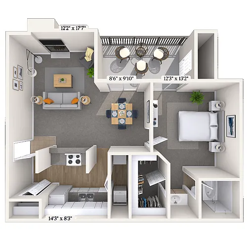Floor plan 11C Floor Plan