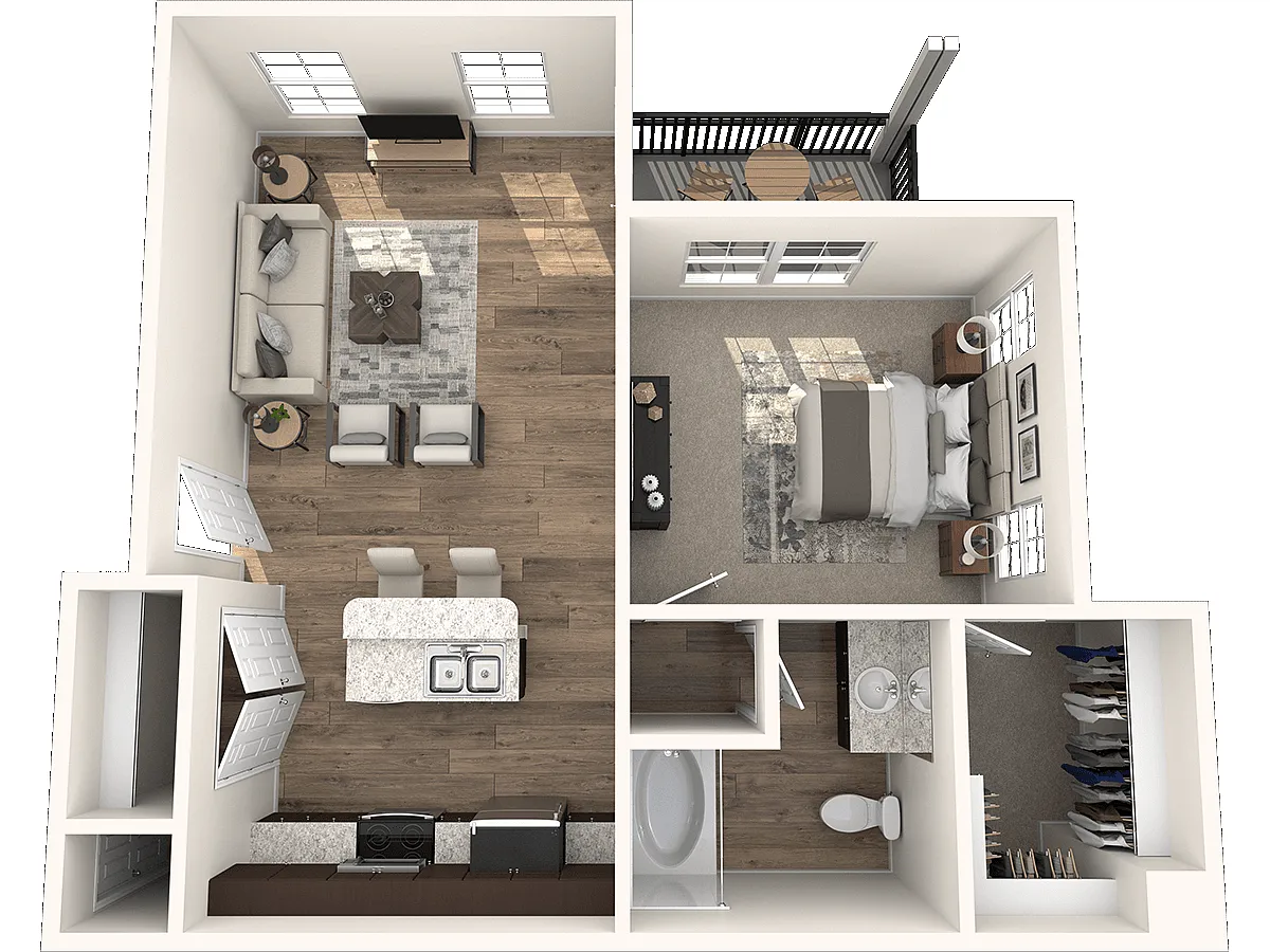 Floor plan The Richland