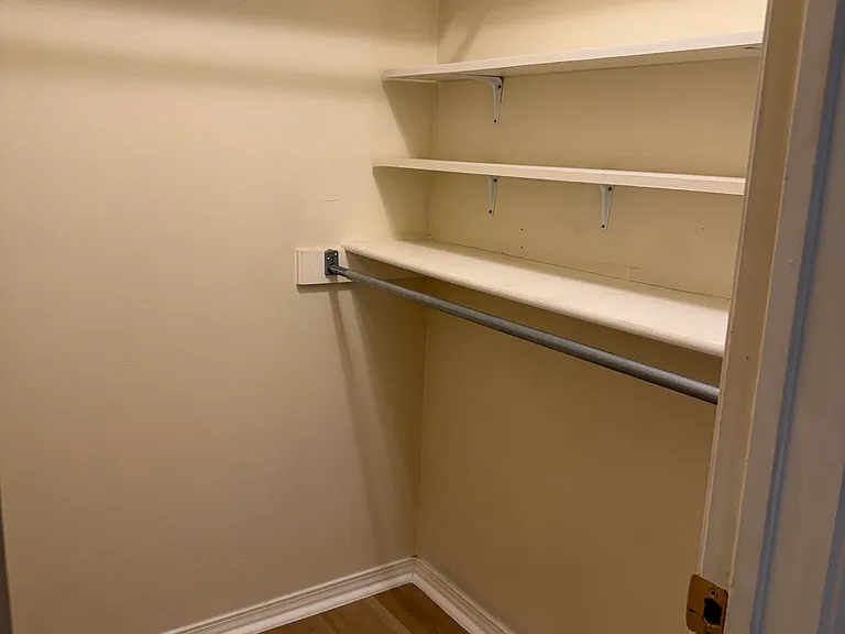 Bedroom #1 closet
