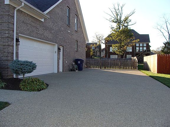 large driveway