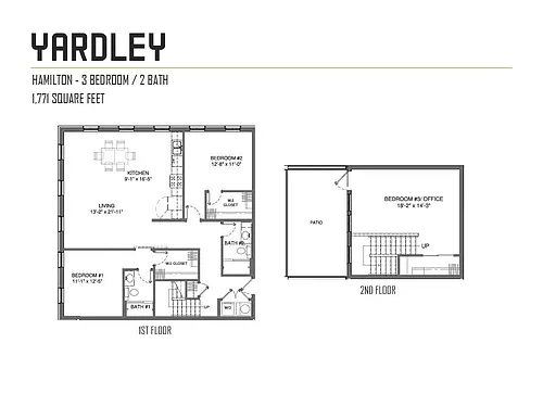 Floor plan Hamilton