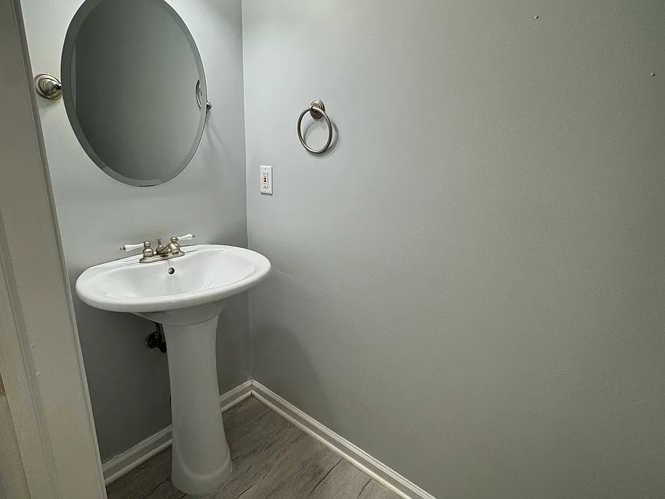 Half bath on main floor