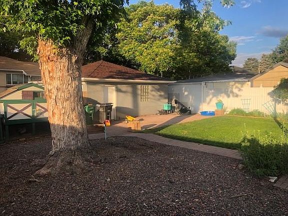 Backyard - Detached garage