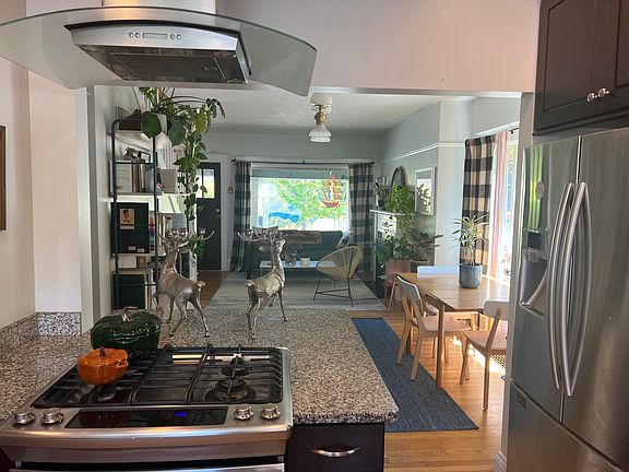 Living/dining view from kitchen