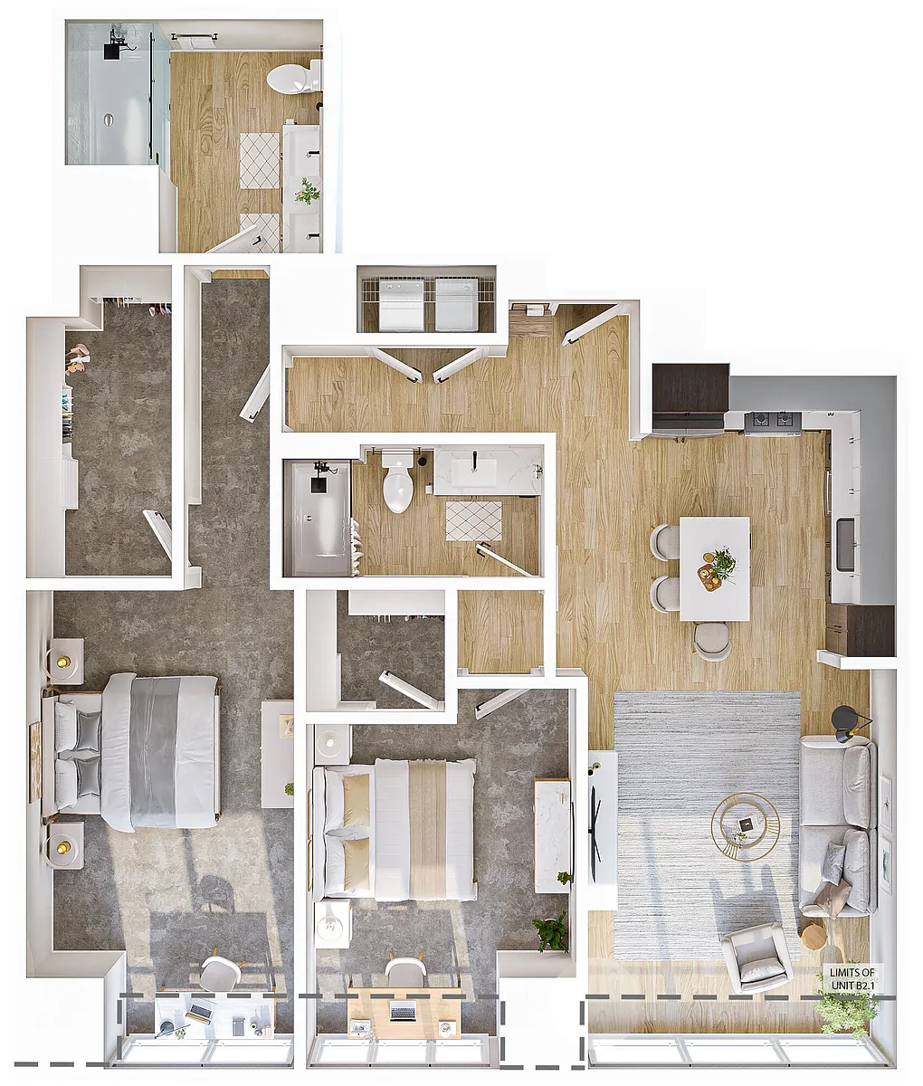Floor plan B2