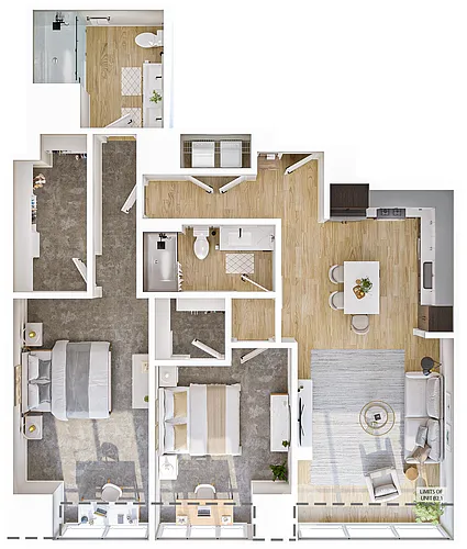 Floor plan B2