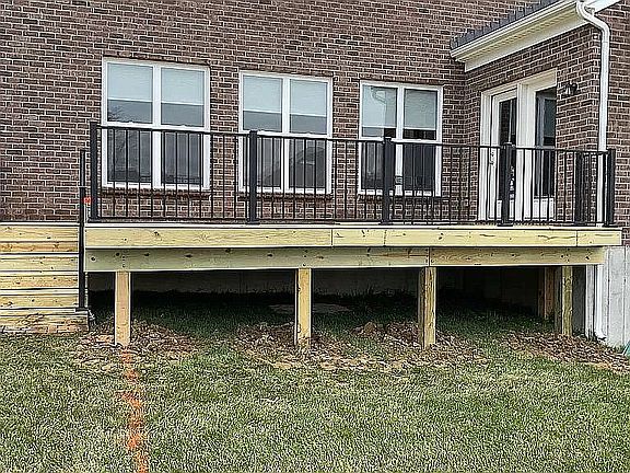 Rear Exterior with Deck